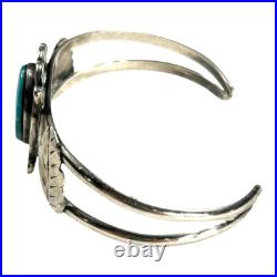 Vintage Navajo Turquoise & Sterling Silver Bracelet