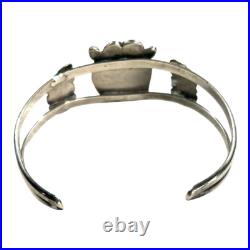Vintage Navajo Turquoise & Sterling Silver Bracelet
