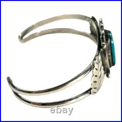 Vintage Navajo Turquoise & Sterling Silver Bracelet