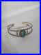 Vintage Navajo Turquoise, Sterling Silver Cuff Bracelet (946)