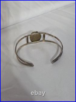 Vintage Navajo Turquoise, Sterling Silver Cuff Bracelet (946)