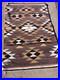 Vintage Navajo Wool Rug Horse Blanket Weaving Native American Indian Eye Dazzler