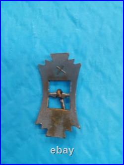 Vintage Or Old Pawn Style Native American Buckle. Navajo Tradition Makers Mark X