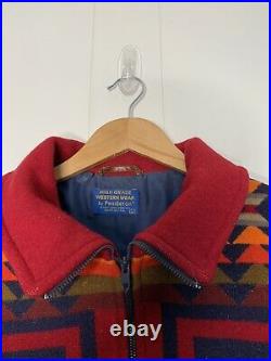 Vintage Pendleton High Grade Western Wear Wool Native Aztec Southwest Jacket L