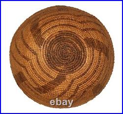 Vintage Pima Native American Indian Patterned Basket Woven Basketry Vessel Bowl