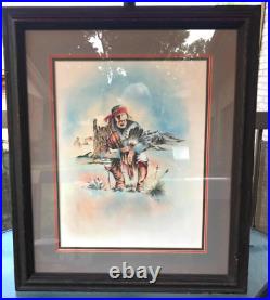 Vintage Randeau Tsosie Native American Painting