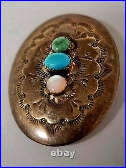 Vintage Retro Scrap Native American 925, Sterling, Turquoise Gem Jewelry Lot