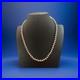 Vintage Rising Sun Sterling Silver Navajo Pearl Ball Bead Necklace 20 7mm 26.2G