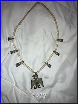 Vintage Santo Domingo Thunderbird Necklace