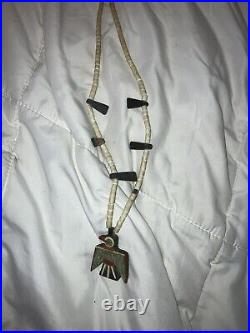 Vintage Santo Domingo Thunderbird Necklace