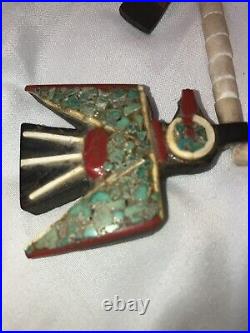 Vintage Santo Domingo Thunderbird Necklace