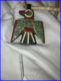 Vintage Santo Domingo Thunderbird Necklace