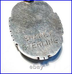 Vintage Shakey Sterling Navajo / Native American Pendant