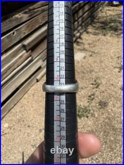 Vintage Skull Ring Sterling Silver Men's 10.5 Bell Trading Style Pawn 40s 50s