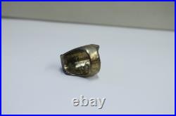 Vintage Sterling Native American Multi Stone Ring 30.3 Grams Size 11