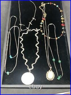 Vintage Sterling Native American /western Jewelry Lot. 76pc (see Description)