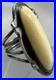 Vintage Sterling Silver Antler Native American Split Band Navajo Ring Size 6