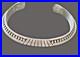 Vintage Sterling Silver Bracelet by Navajo Artist Robert Sharkey