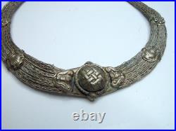 Vintage Sterling Silver Necklace 35 Grams