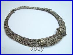 Vintage Sterling Silver Necklace 35 Grams