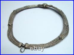 Vintage Sterling Silver Necklace 35 Grams