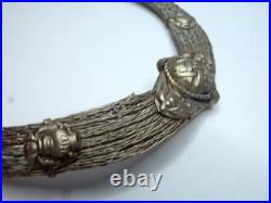Vintage Sterling Silver Necklace 35 Grams