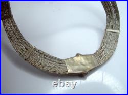Vintage Sterling Silver Necklace 35 Grams