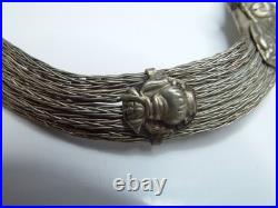 Vintage Sterling Silver Necklace 35 Grams