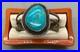Vintage Sterling Silver & Turquoise Cuff Bracelet Signed JW