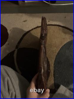 Vintage Tribal Native American Masks Old Wood Wall Art Hand Carved