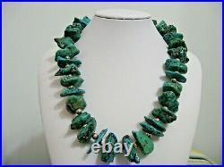 Vintage Turquoise Nugget Necklace