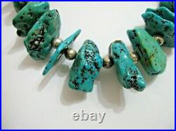 Vintage Turquoise Nugget Necklace