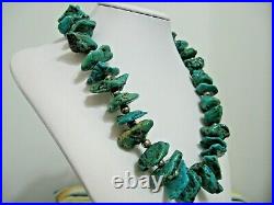 Vintage Turquoise Nugget Necklace