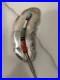 Vintage ZUNI Hair Clip Southwestern Inlaid Gemstone Feather Native American
