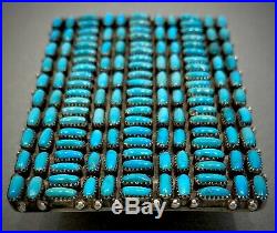 Vintage Zuni Native American Turquoise Belt Buckle RARE GORGEOUS MINT