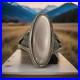 Vintage Zuni Style Sterling Silver Pink Mother of Pearl Ring Sz 5.5 Signed STC