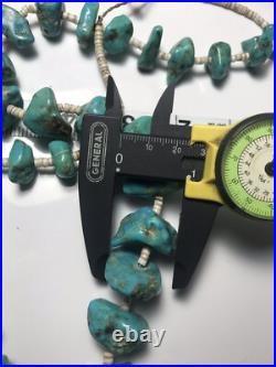 Vintage native american turquoise necklace