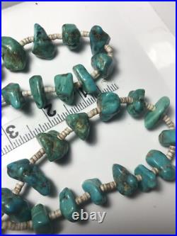 Vintage native american turquoise necklace