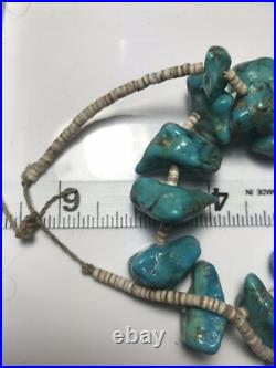 Vintage native american turquoise necklace