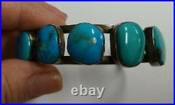 Vintage turquoise cuff bracelet