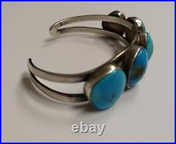 Vintage turquoise cuff bracelet