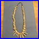 Vintage white coral navajo necklace