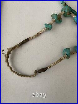 Vtg Turquoise Jacla Necklace Native American Navajo