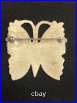 Vtg Zuni INLAY Sterling Silver, Coral, Onyx Native American