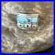 Zuni Pueblo Gilson Opal Turquoise Inlay Ring Sterling Silver Sz 7 19980