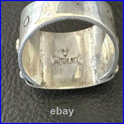 Zuni Pueblo Gilson Opal Turquoise Inlay Ring Sterling Silver Sz 7 19980 Zuni Pueblo Gilson Opal Turquoise Inlay Ring Sterling Silver Sz 7 19980